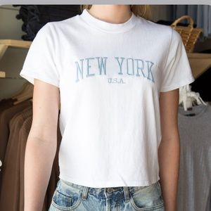 New York Tee- Brandy Melville